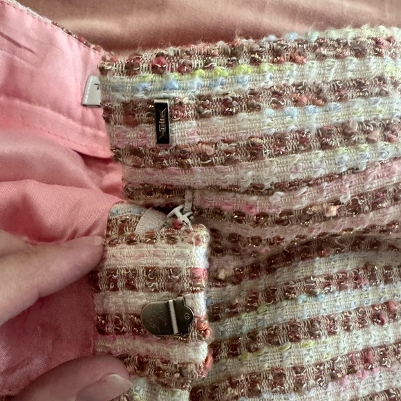 Trina Turk Pastel Tweed Pants - Picture 4 of 6